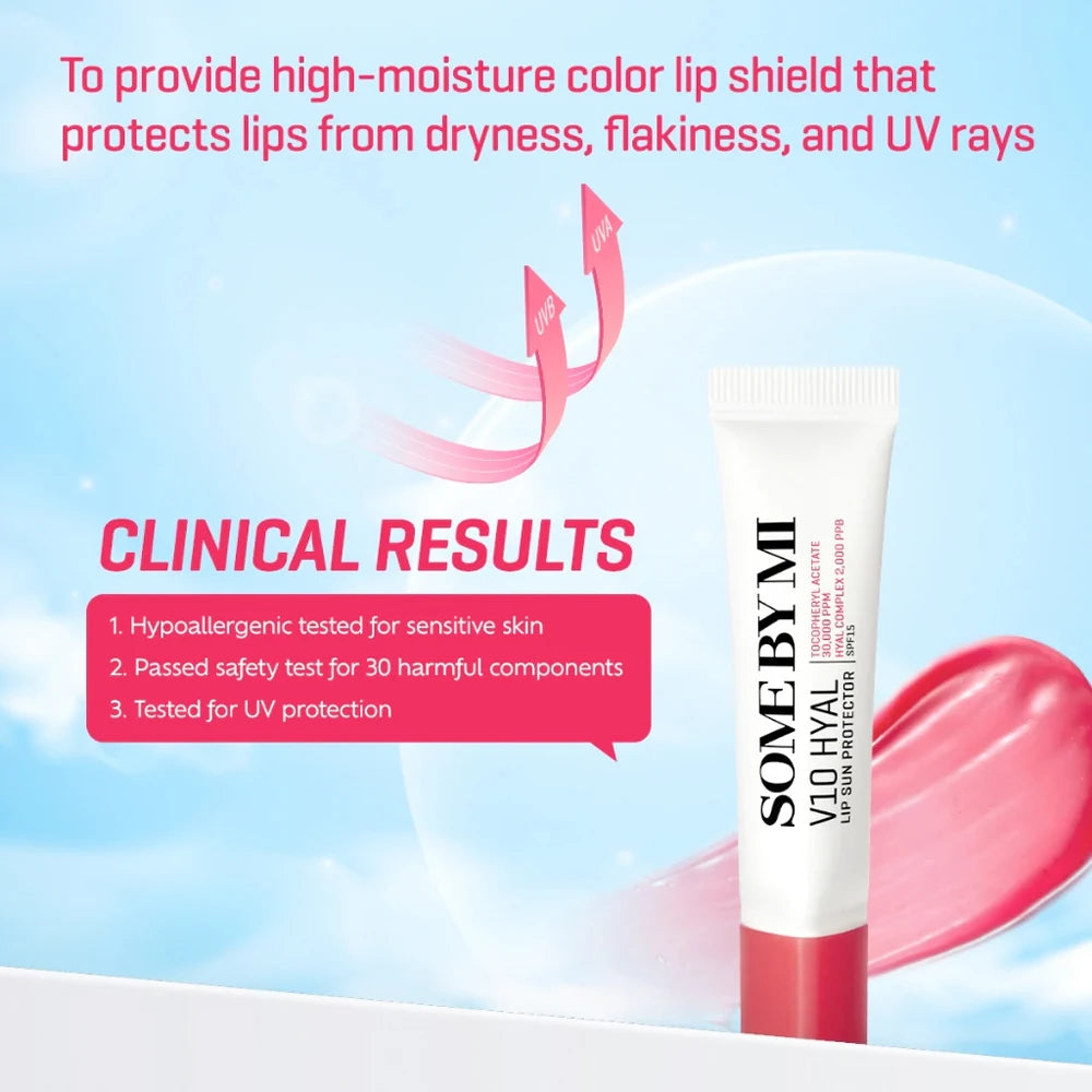 V10 Hyal Lip Sun Protector - Berry
