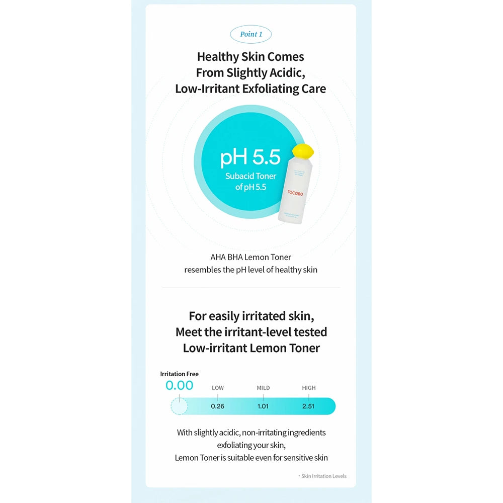 AHA BHA Lemon Toner