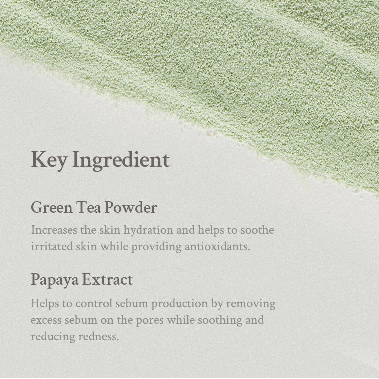 Clear Green Tea Enzyme Vegan Powder Wash
