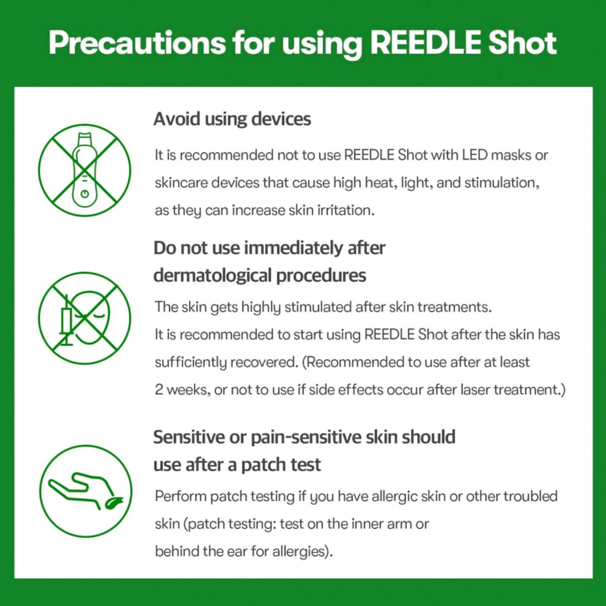 VT Reedle shot 100